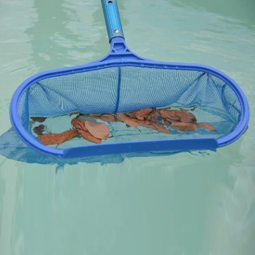 AquaSift Red de Piscina con Mango Telescópico | Red para Hojas para Piscina y Estanque | Red Robusta | Limpieza para Piscina y Spa
