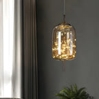 CrystalBeam Light - Lámpara Colgante LED Moderna Estrellas