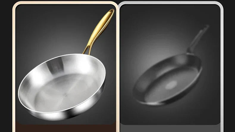 ChefSteel – Sartén de Acero Inoxidable Profesional para Gas e Inducción