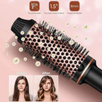 Stylique Plancha de Cabello y Rizador 3 en 1 | Alisar, Ondas, Volumen | Cepillo Anti-Quemaduras