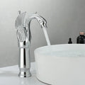 Grifo de Lavabo de Mango Único Dorado Swan