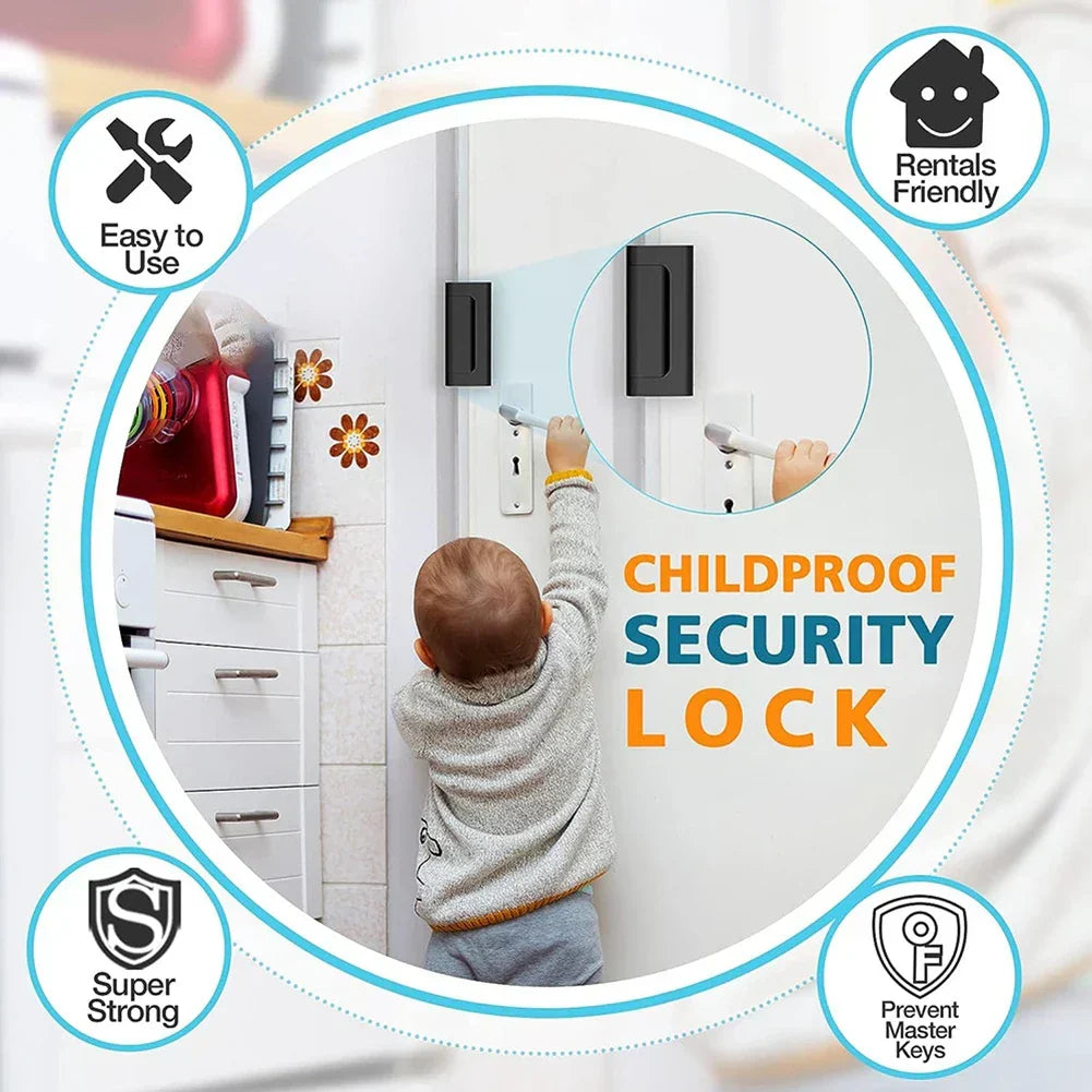 Pestillo de seguridad a prueba de robos para niños