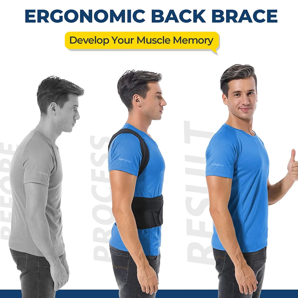 Cinturón Corrector de Postura con Soporte Lumbar