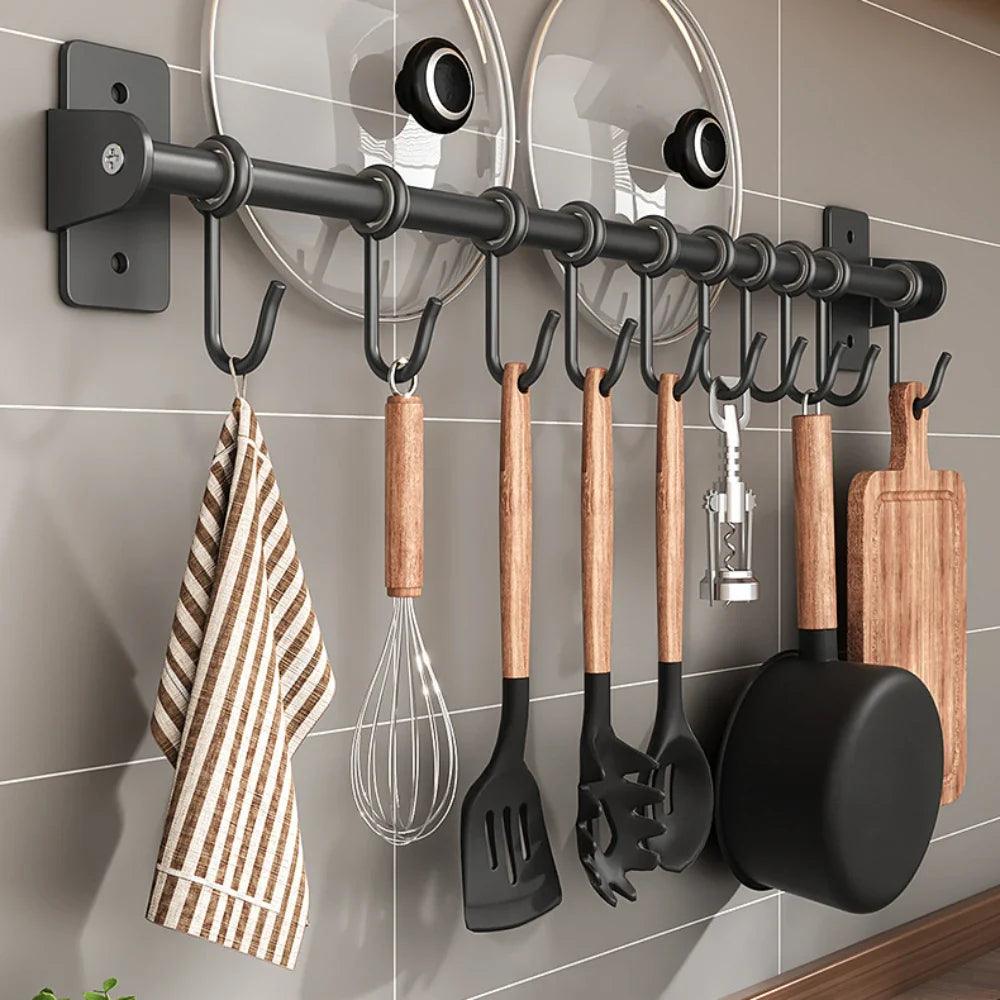 WallRack - Elegante estante de pared para una cocina organizada