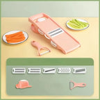 SlicePro – Mandolina multifuncional para verduras y frutas con mango