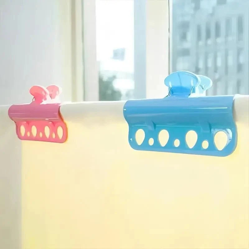 FIXHOLD – Clip para cuerda de ropa con sujeción segura en viento