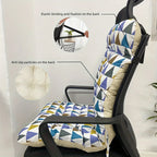 ErgoLivia | Cojín ergonómico con soporte lumbar | Comodidad y corrección de postura | Para oficina, hogar y auto