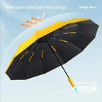 WeatherGuard – Paraguas de bolsillo resistente al viento y al agua