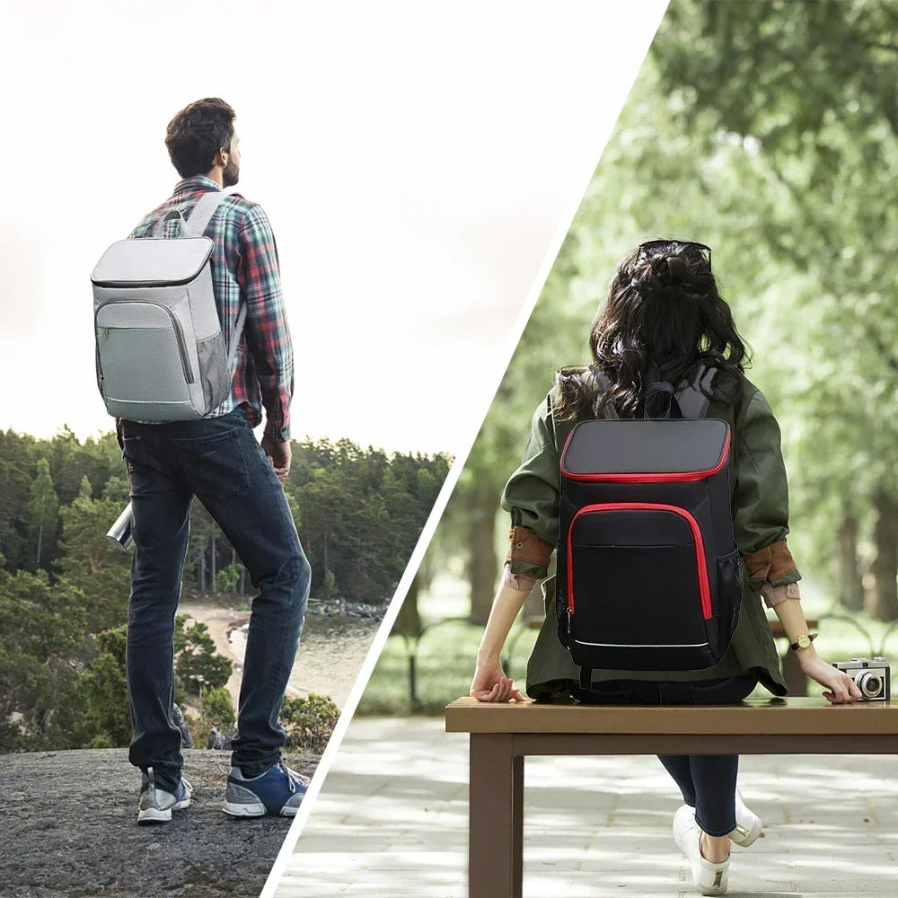 FrostoPak Mochila Térmica 30L | A Prueba de Fugas & Aislada | Para Camping, Senderismo & Picnics | Tejido Oxford