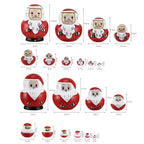 10 piezas/set de muñecas matryoshka rusas de madera