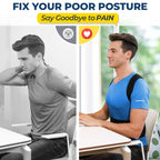 Cinturón Corrector de Postura con Soporte Lumbar