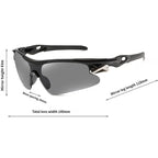 Gafas de sol para bicicletas a prueba de viento