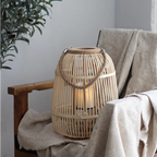 Lámparas de Rattan