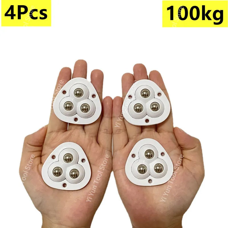 Ruedas Rodantes Autoadhesivas para Mover Muebles con Rotación Completa