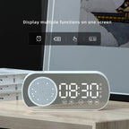 Despertador digital con altavoz Bluetooth y radio FM