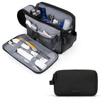 Neceser impermeable con múltiples compartimentos y cremalleras – Práctico para viajar