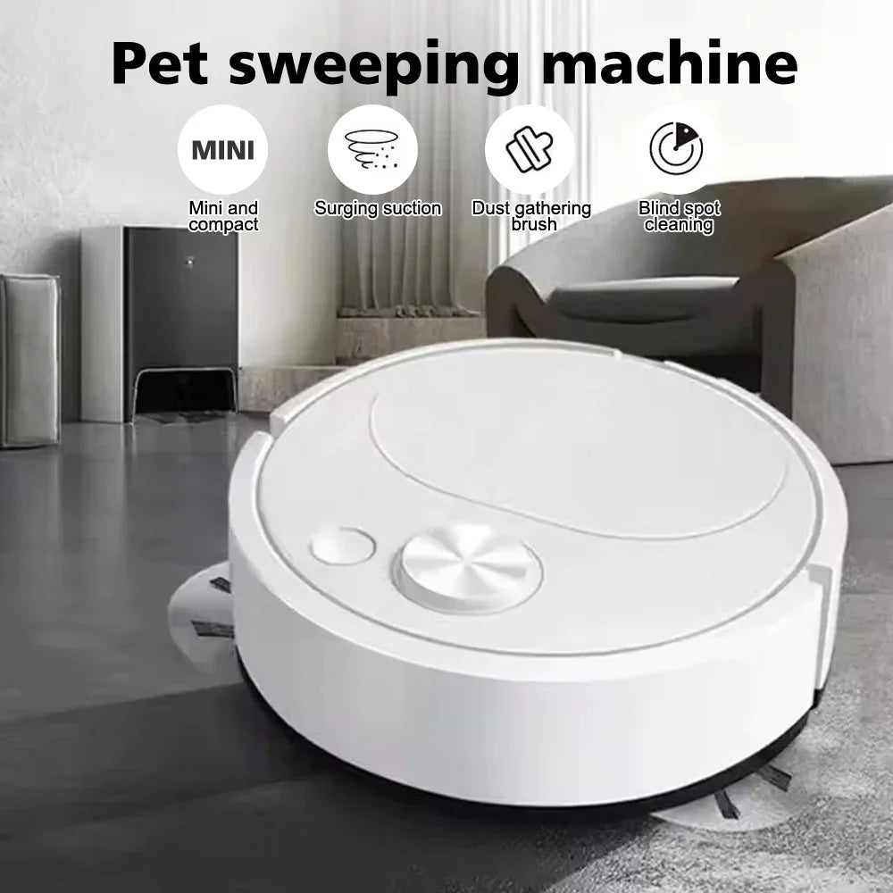 Cleanyo ProMotion Robot aspirador inteligente 3 en 1 | Potencia de 4000Pa | Barrer, aspirar y fregar | Para alfombras, baldosas y pelos de mascotas