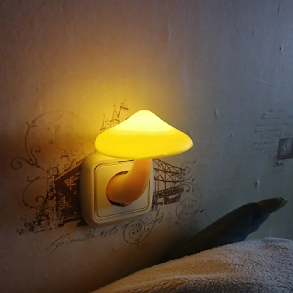 Lámpara de Setas Juguetona - Iluminación Mágica para el Hogar
