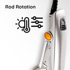 Cepillo de Pelo Rotatorio 2 en 1 Profesional