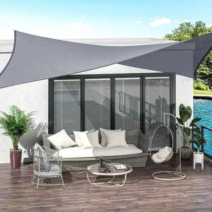 AEROSHADE FLEX – Toldo para protección UV y de la lluvia para áreas exteriores