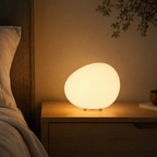 PebbleGlow | Lámpara de Mesa LED Moderna Pebble para Sala de Estar y Dormitorio