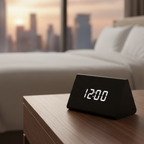 EloraClock - Reloj Despertador Digital con Control de Sonido y Pantalla HD