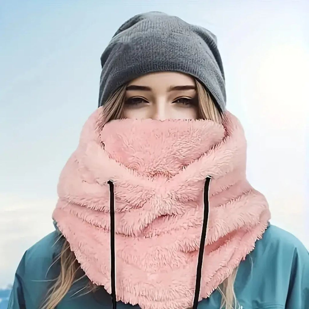 Capucha de Forro Polar para Exterior