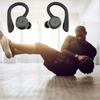 Auriculares Deportivos Impermeables AudioActive – 20 Horas de Reproducción y Bluetooth