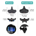 RideEase - Silla de bicicleta cómoda, extra ancha y transpirable, asiento ergonómico