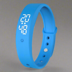Reloj inteligente digital de fitness resistente al agua