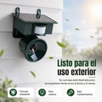 Repelente de Aves Solar Ultrasonico Inteligente