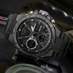 Reloj Militar para Hombre con Pantalla Analógica Digital y Funciones