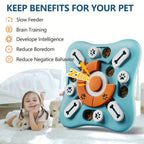 PUZZLE BRAINFETCH – Comedero Interactivo de IQ para Perros