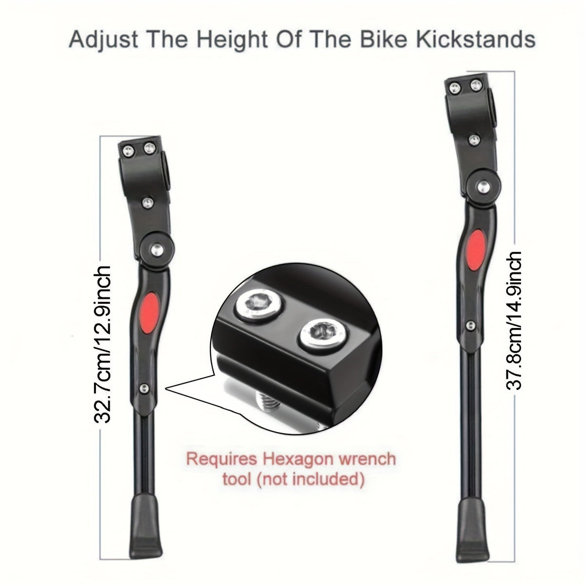 Soporte de bicicleta ajustable – Estable, duradero y fácil de instalar