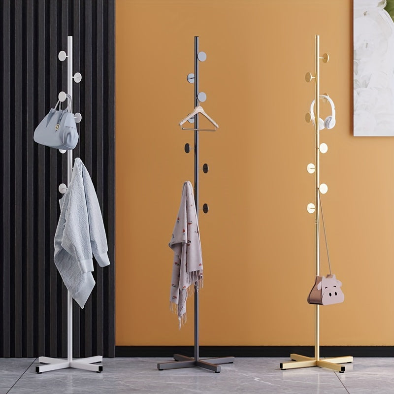 Perchero Elegante Dorado – Moderno y Práctico para Cualquier Espacio
