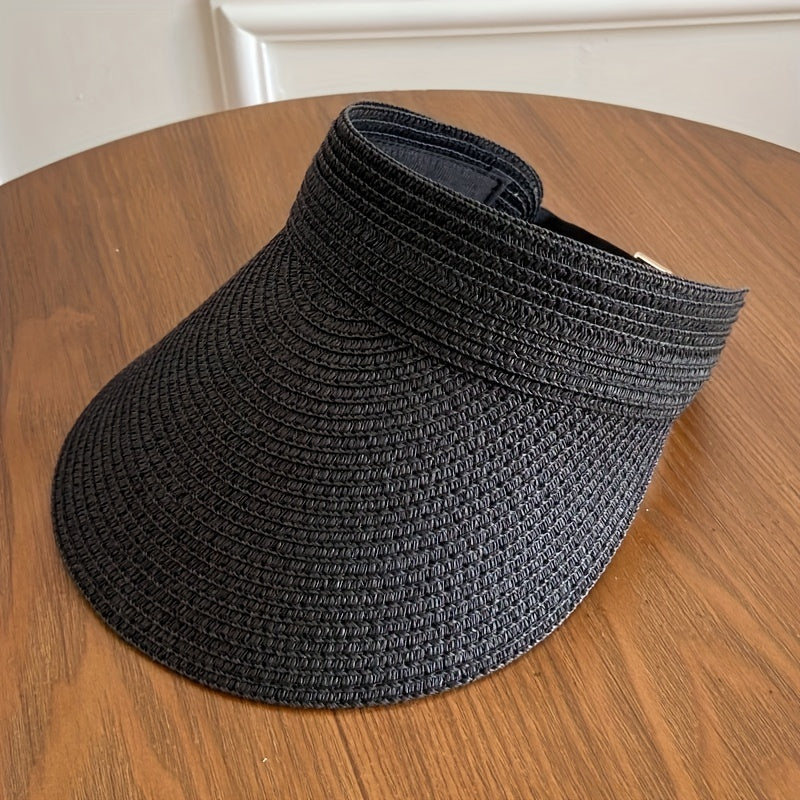 Sombrero de sol plegable con ala ancha – Cómodo y protector contra UV