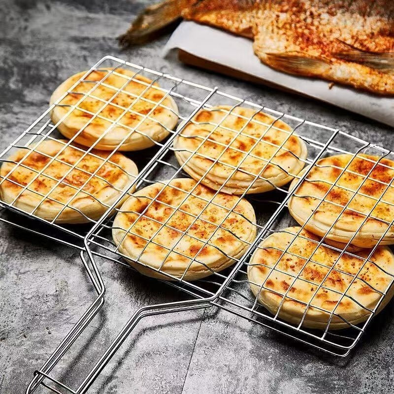 GRILLGRID – Canasta de BBQ de Gran Capacidad para un Control Uniforme al Cocinar al Aire Libre