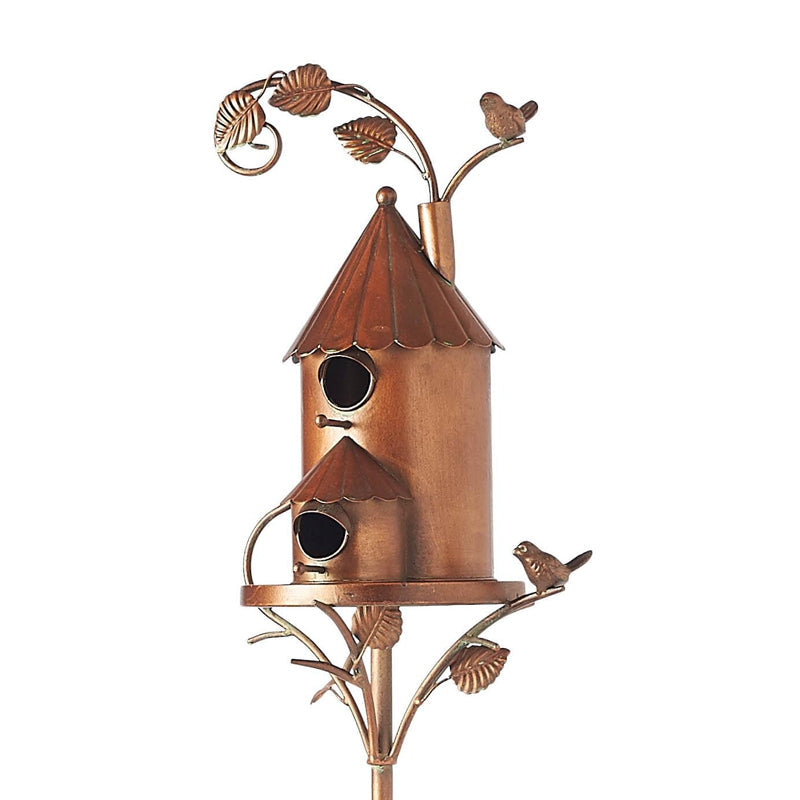 Estacas de Jardín en Forma de Casa para Aves