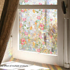 Skanto | Elegante película para ventanas con flores