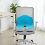 ERGOREST – Cojín lumbar ergonómico para sillas de oficina y coches