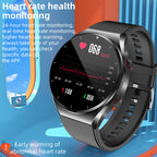 Lisslune | Control de Azúcar en Sangre con un Solo Clic | Glucosa en Sangre, Presión Arterial, ECG | Monitor de Frecuencia Cardíaca HRV, Reloj Inteligente de Salud