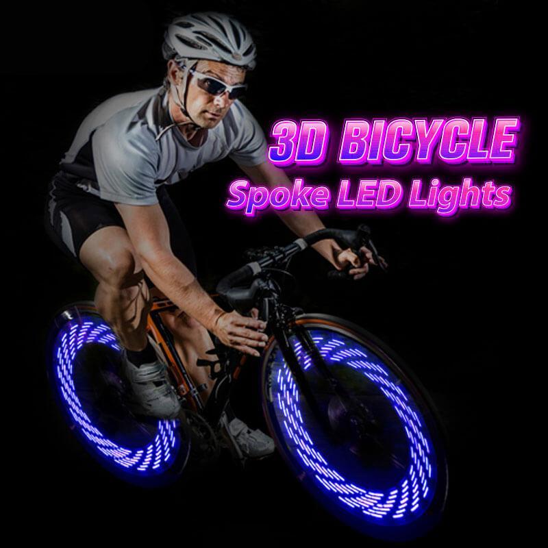 Luces LED para Radios de Bicicleta 3D