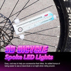 Luces LED para Radios de Bicicleta 3D