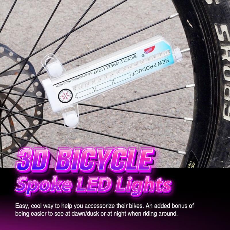 Luces LED para Radios de Bicicleta 3D