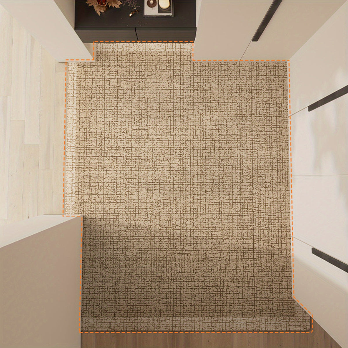 DOORCOUTURE – Alfombra de Entrada Vintage Antideslizante para Pisos Limpios y Cómodos