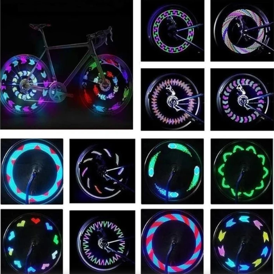 Luces LED para Radios de Bicicleta 3D