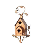 Estacas de Jardín en Forma de Casa para Aves