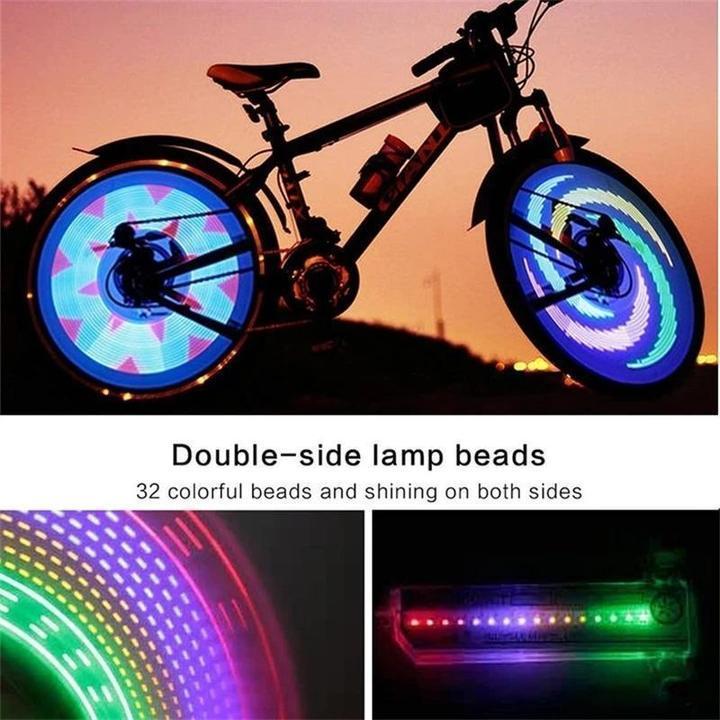 Luces LED para Radios de Bicicleta 3D