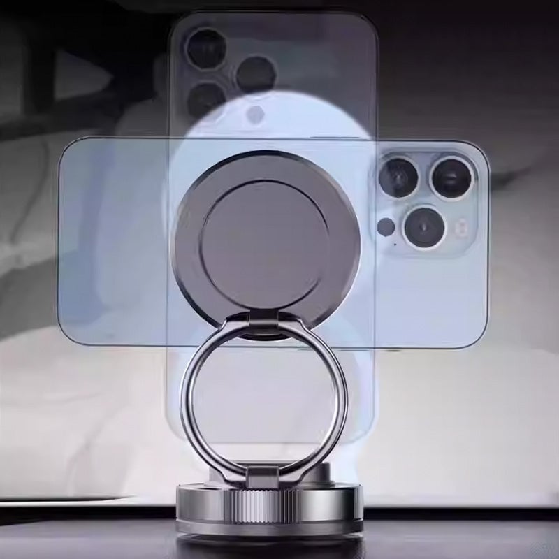 Soporte de teléfono magnético con vacío ajustable a 360°