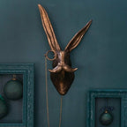 Decoración de pared con cabezas de animales única para el hogar